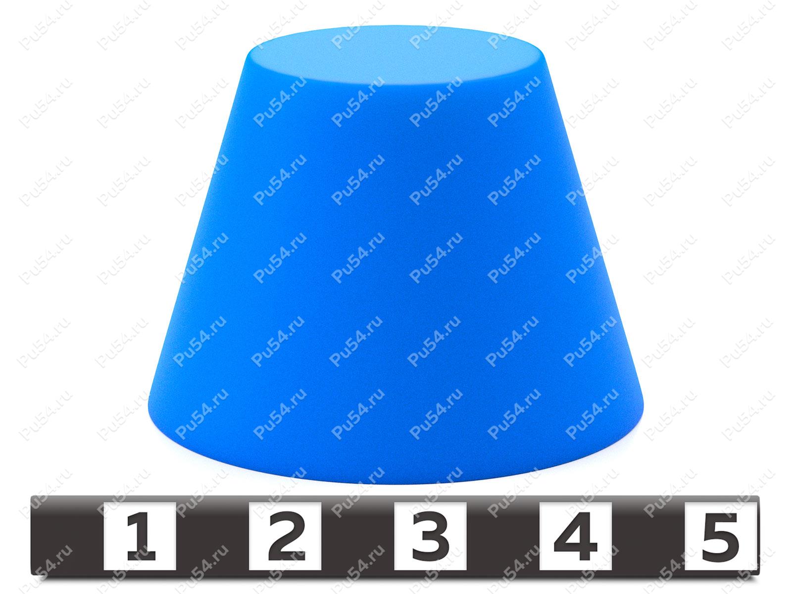Заглушка коническая D 21 x d 17 x H25, Código de product 33-01-1132, Poliuretano, Imagen №1