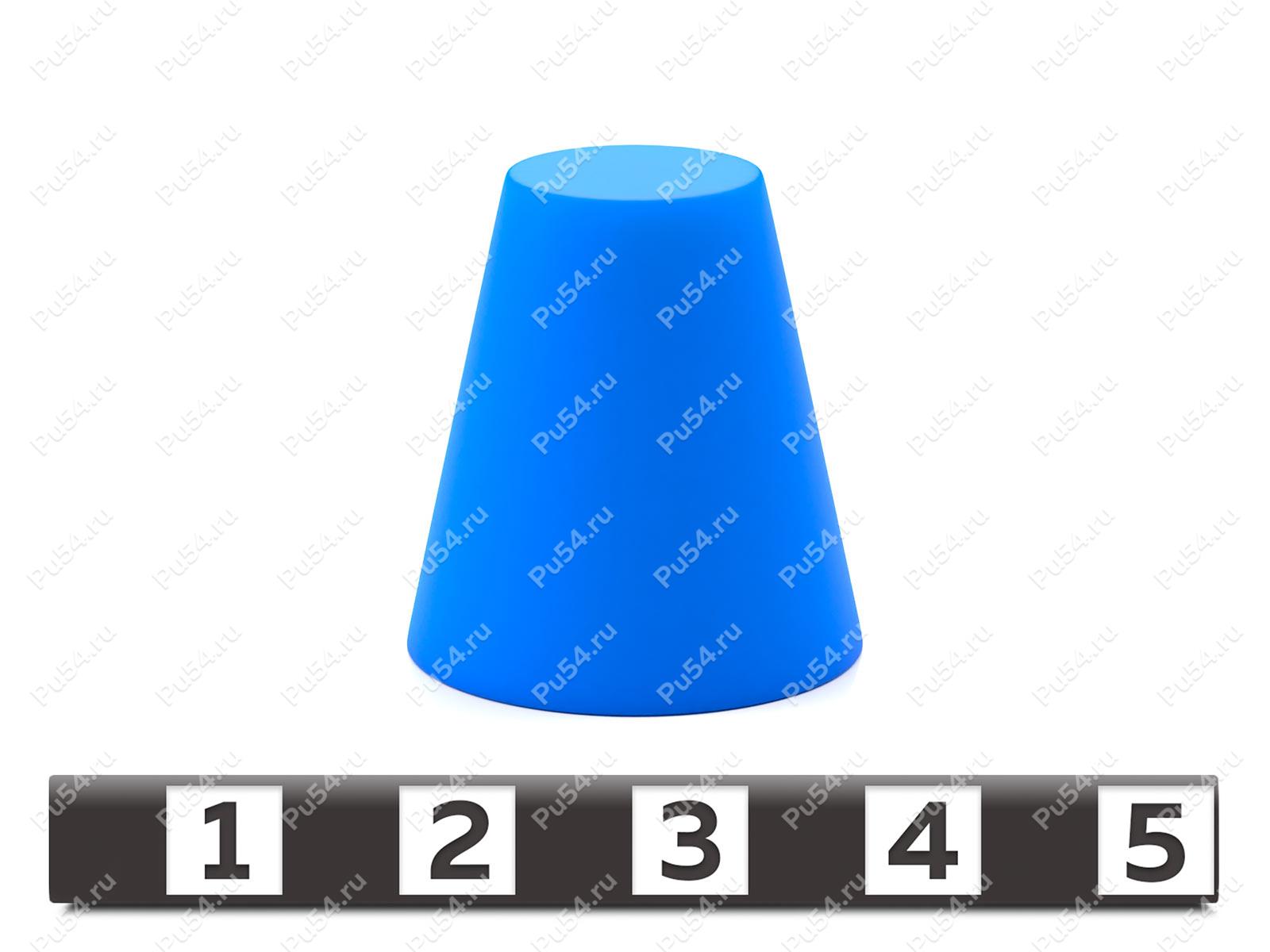 Заглушка коническая D 11 x d 7 x H20, Código de product 33-01-1136, Poliuretano, Imagen №1