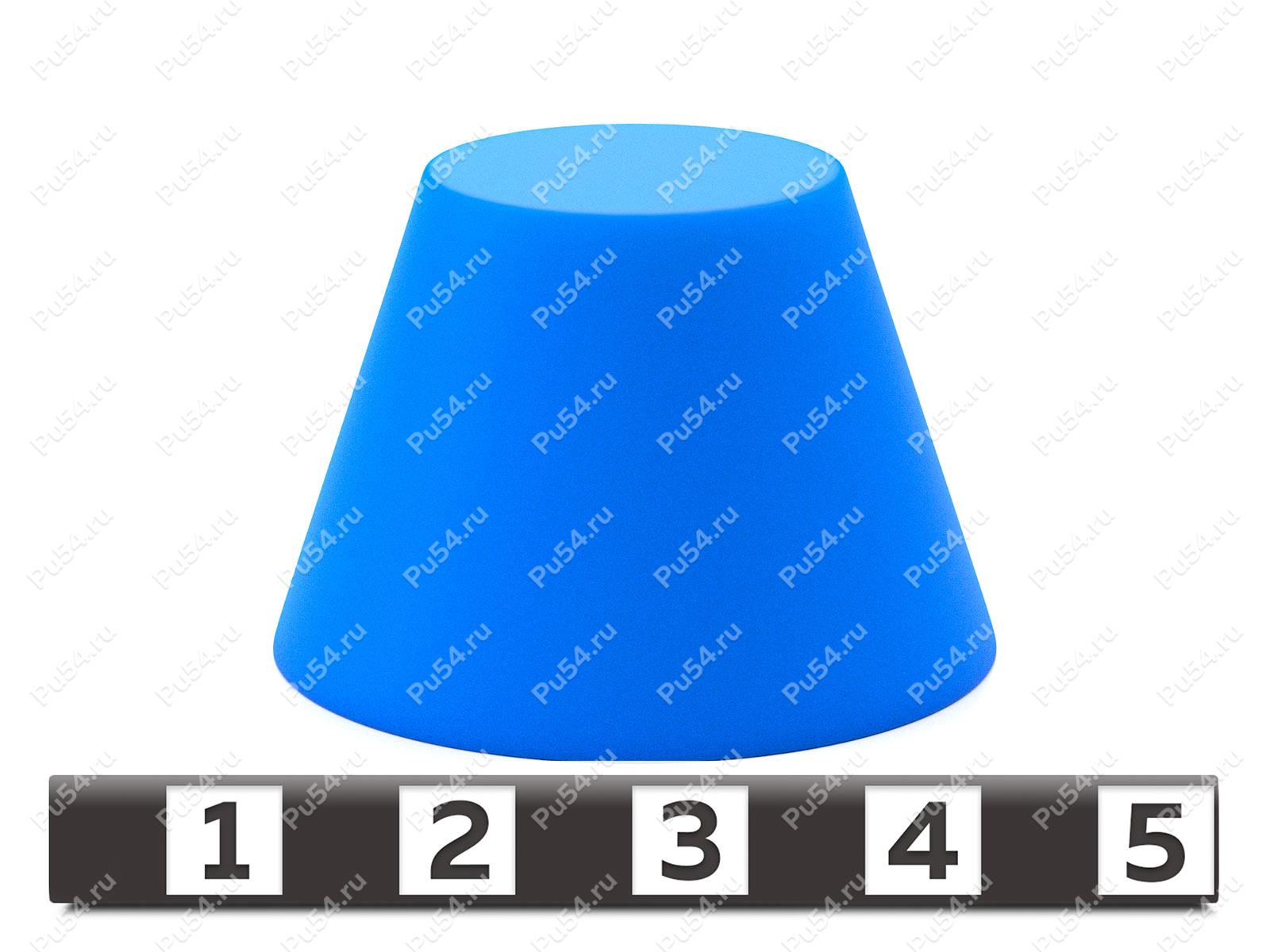 Заглушка коническая D 18 x d 14 x H20, Código de product 33-01-1133, Poliuretano, Imagen №1