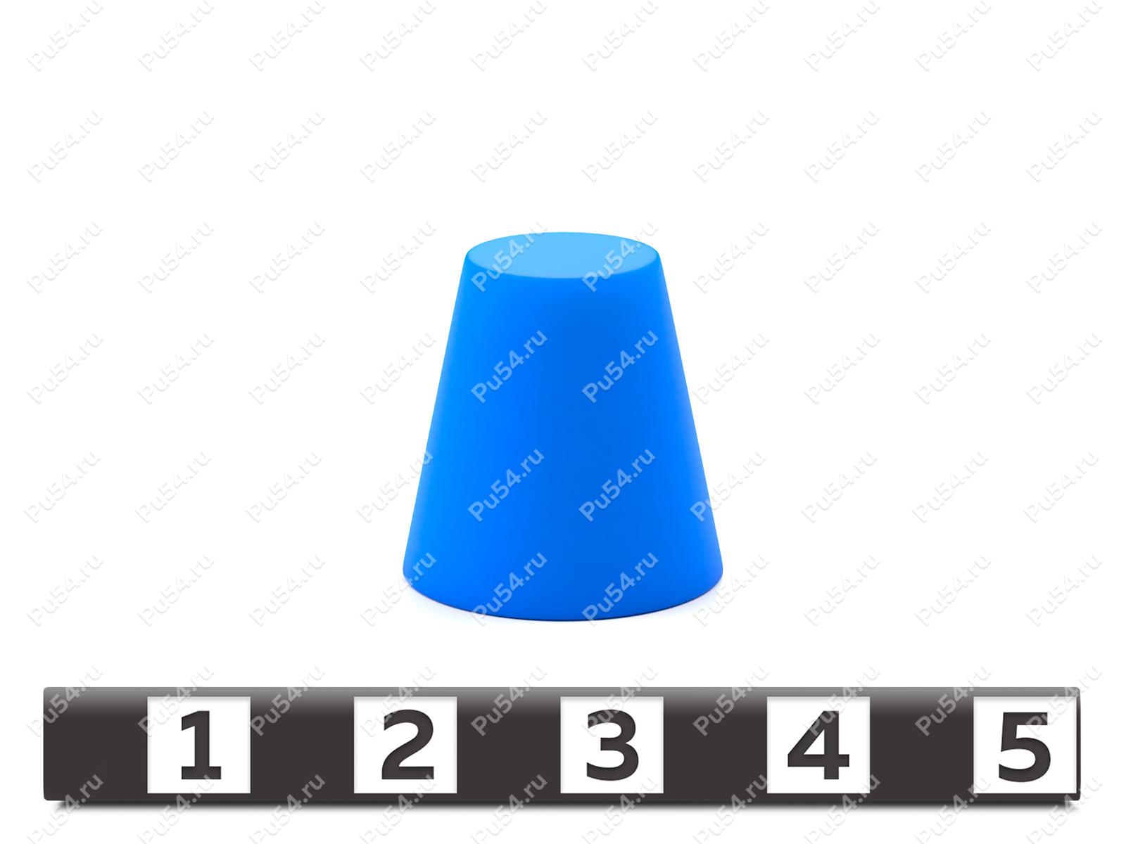 Заглушка коническая D 8 x d 5 x H15, Código de product 33-01-1137, Poliuretano, Imagen №1