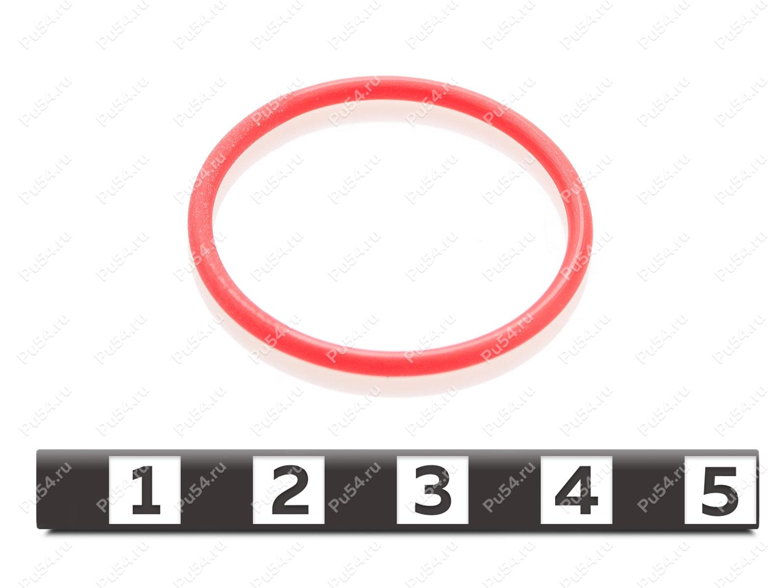 Уплотнение быстроразъемного соединения (БРС) FFH08 M аналог KO KASTAS, Código de product 78-00-272, Poliuretano, PU54/M92/красный, Imagen №1