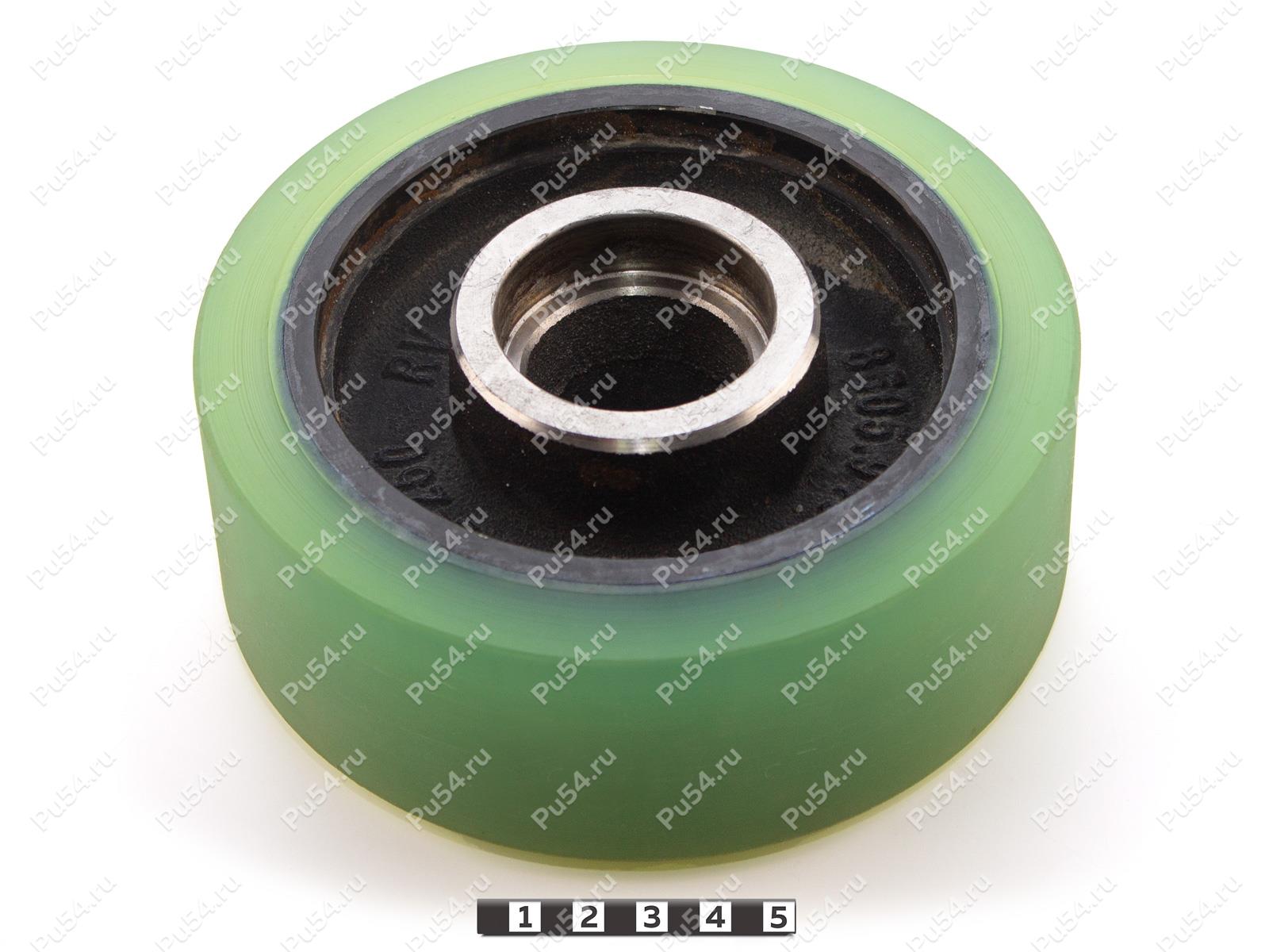 Колесо D 150 х d 125 х H 55 (восстановление), Código de product 333-01-1175, Poliuretano, PU54Q/E92/коричневый, Imagen №1