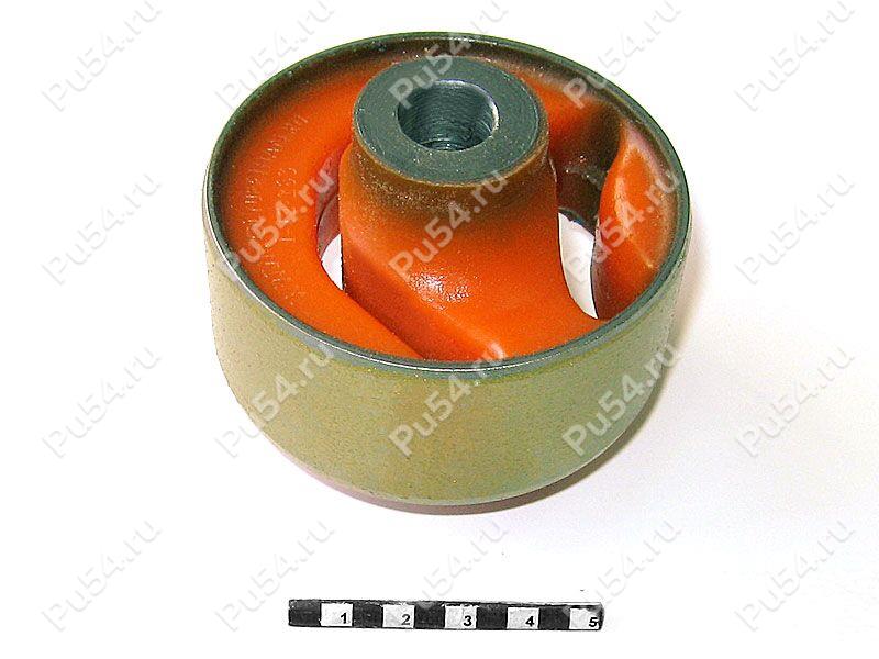 Rear gearbox front cushion., Código de product 1-12-283, Poliuretano, PU54/M72/оранжевый, Imagen №1