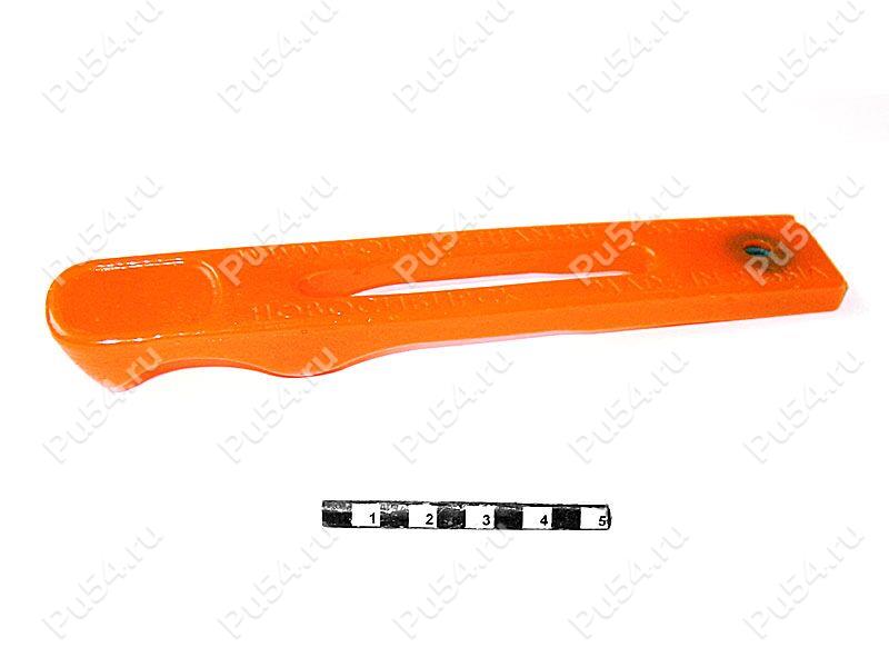 Snowmobile hood strap., Código de product 50-00-031, Poliuretano, PU54/M71/naranja, Imagen №1