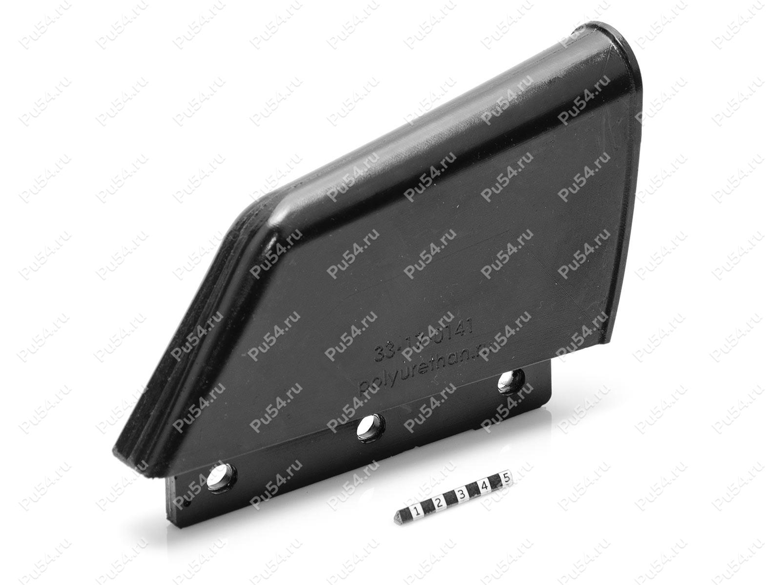 Barrel mount (without tilt relative to the support platform), Código de product 33-17-0141, Poliuretano, PU54/M80/negro, Imagen №1