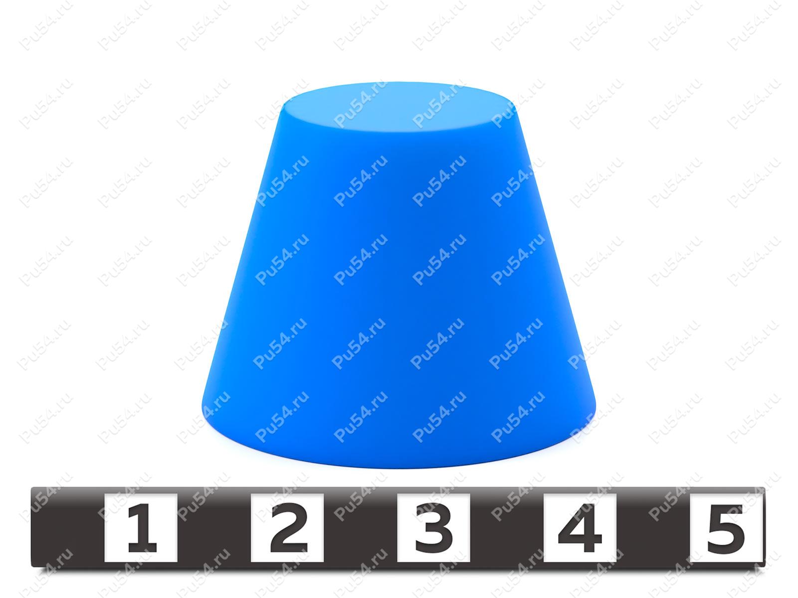 Заглушка коническая D 16 x d 12 x H20, Código de product 33-01-1134, Poliuretano, Imagen №1
