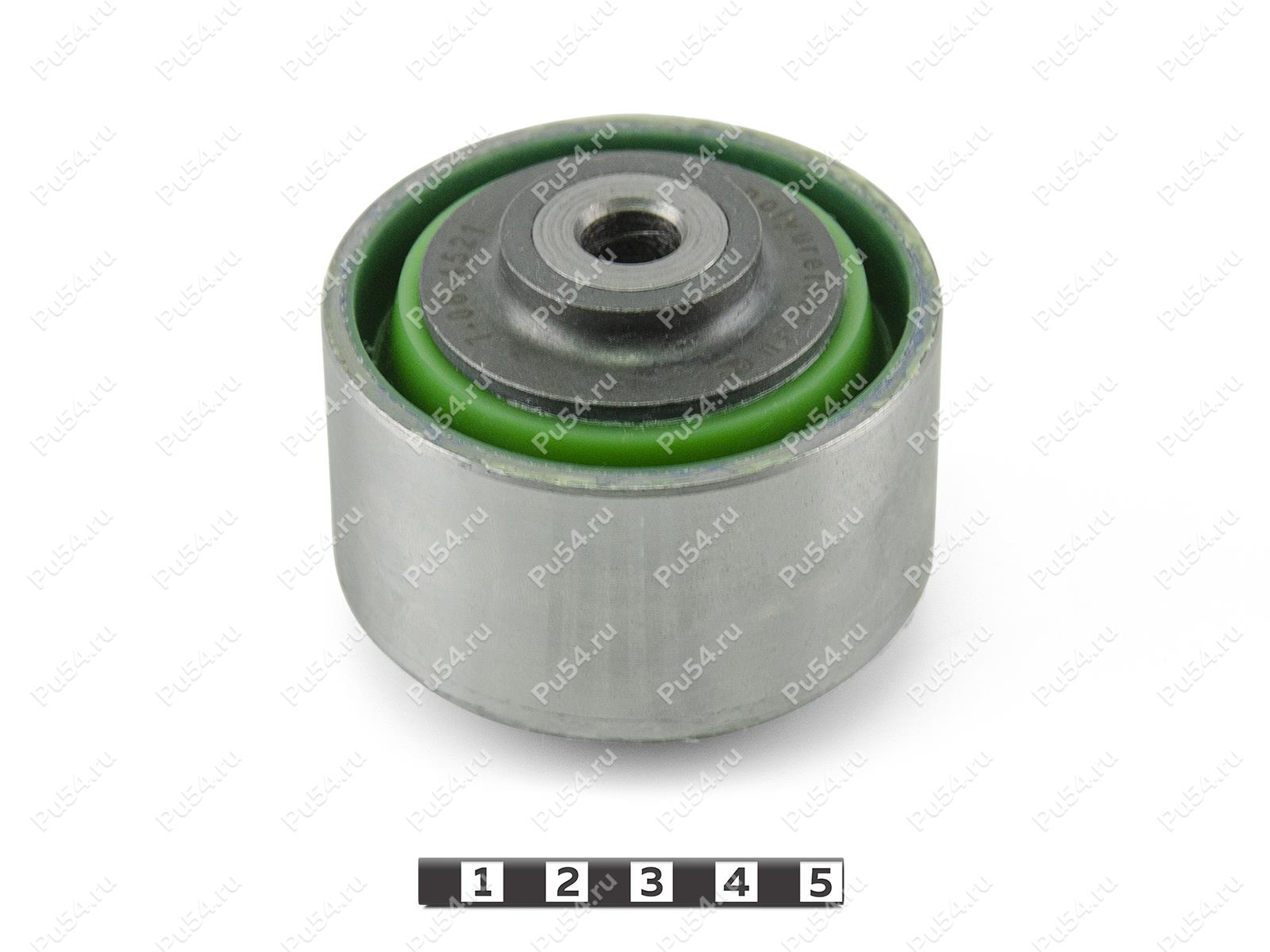 Lower trailing arm silent block, rear suspension (big, pressed-in), Código de product 7-06-4521, Poliuretano, PU54/M80/зеленый, Imagen №1
