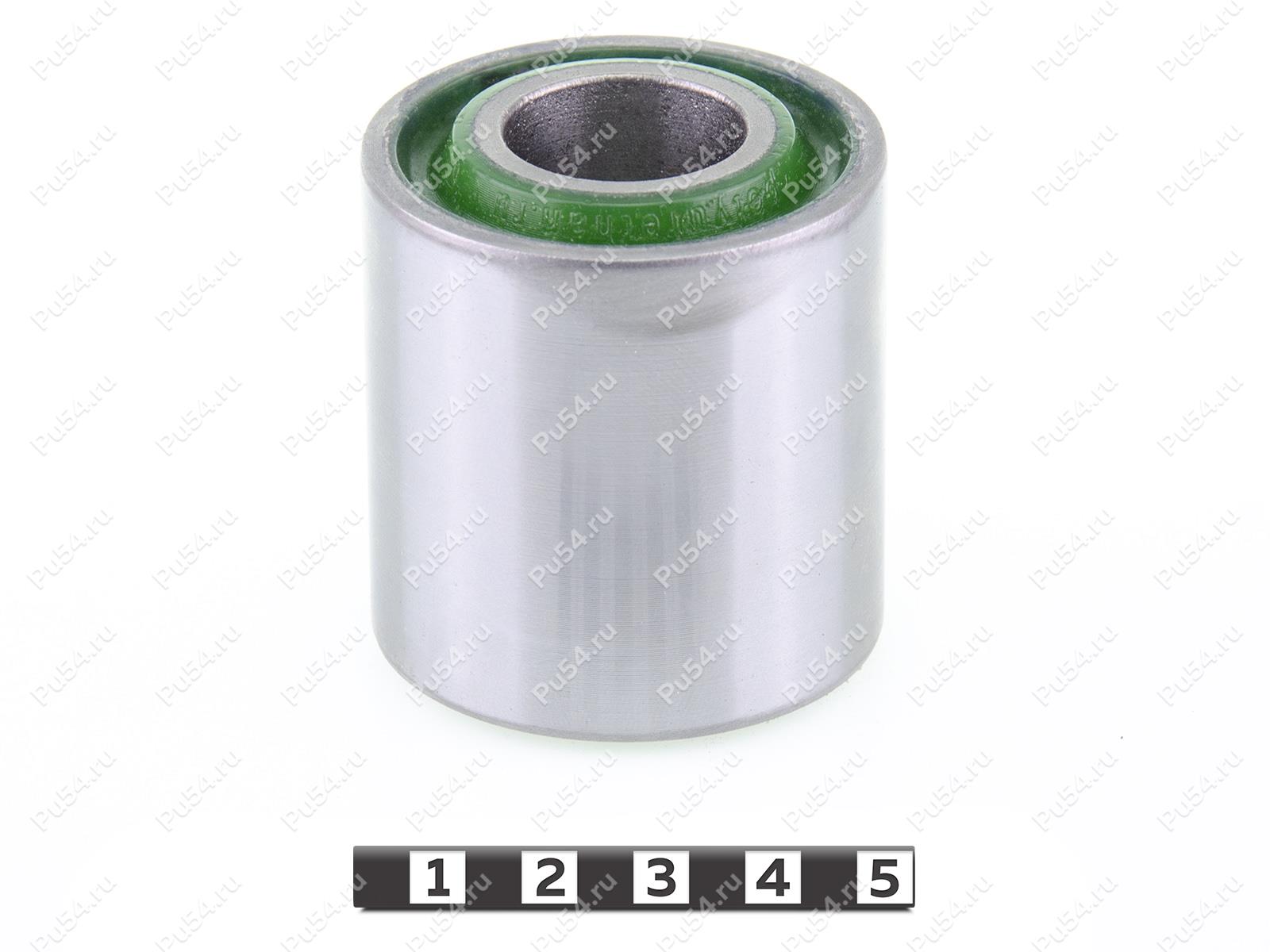Silent block de barra estabilizadora bus KAVZ, Código de product 31-06-070, Poliuretano, PU54/M80/зеленый, Imagen №1