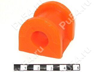 Stabilizer bushing, rear suspension., Código de product 3-01-887, Poliuretano, PU54i/K72/темно-оранжевый, Imagen №1