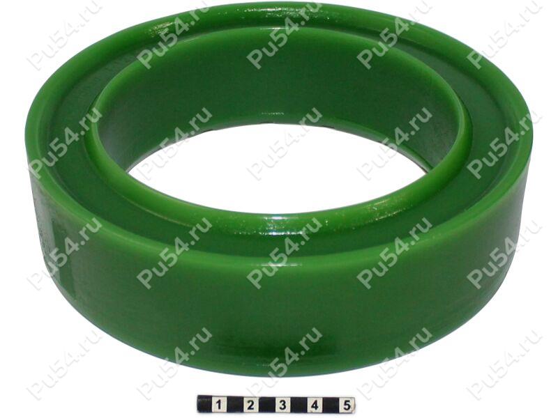 Spring spacer, rear suspension, lift +45, Código de product 1-12-8145, Poliuretano, PW54/K80/светло-зеленый, Imagen №1