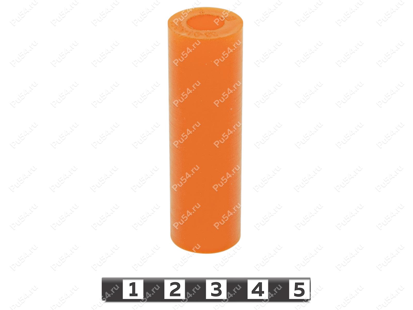 Bushing D 18 x d 9 x h 60, Código de product 33-01-1056Z, Poliuretano, PU54/M71/naranja, Imagen №1