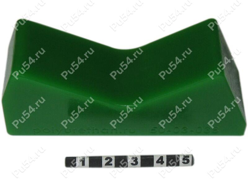 Amortiguador (búfer) de esquí (talón) POLARIS WIDETRAK LX, Código de product 50-03-038, Poliuretano, Imagen №1