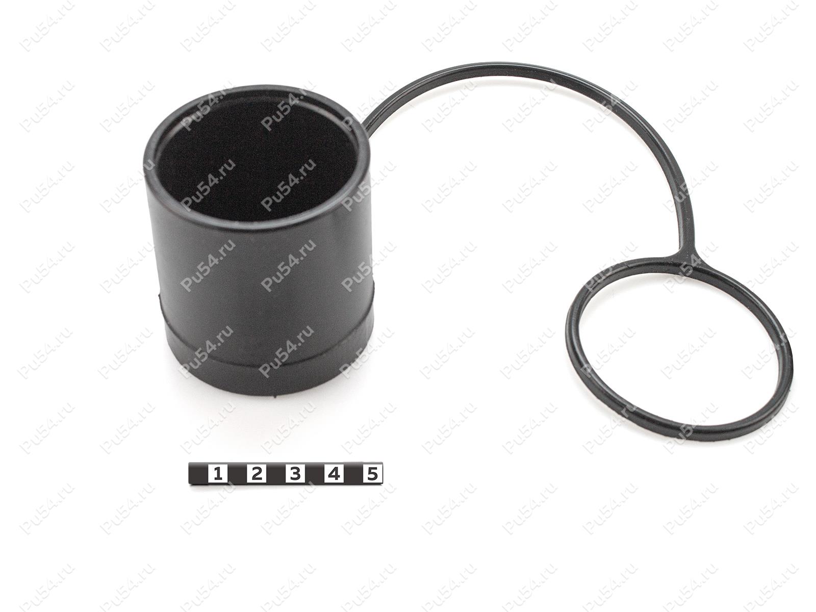 Заглушка БРС D1 54 х D2 58 х H1 55 х L 230, Código de product 0-00-989, Poliuretano, PU54/M80/черный, Imagen №1