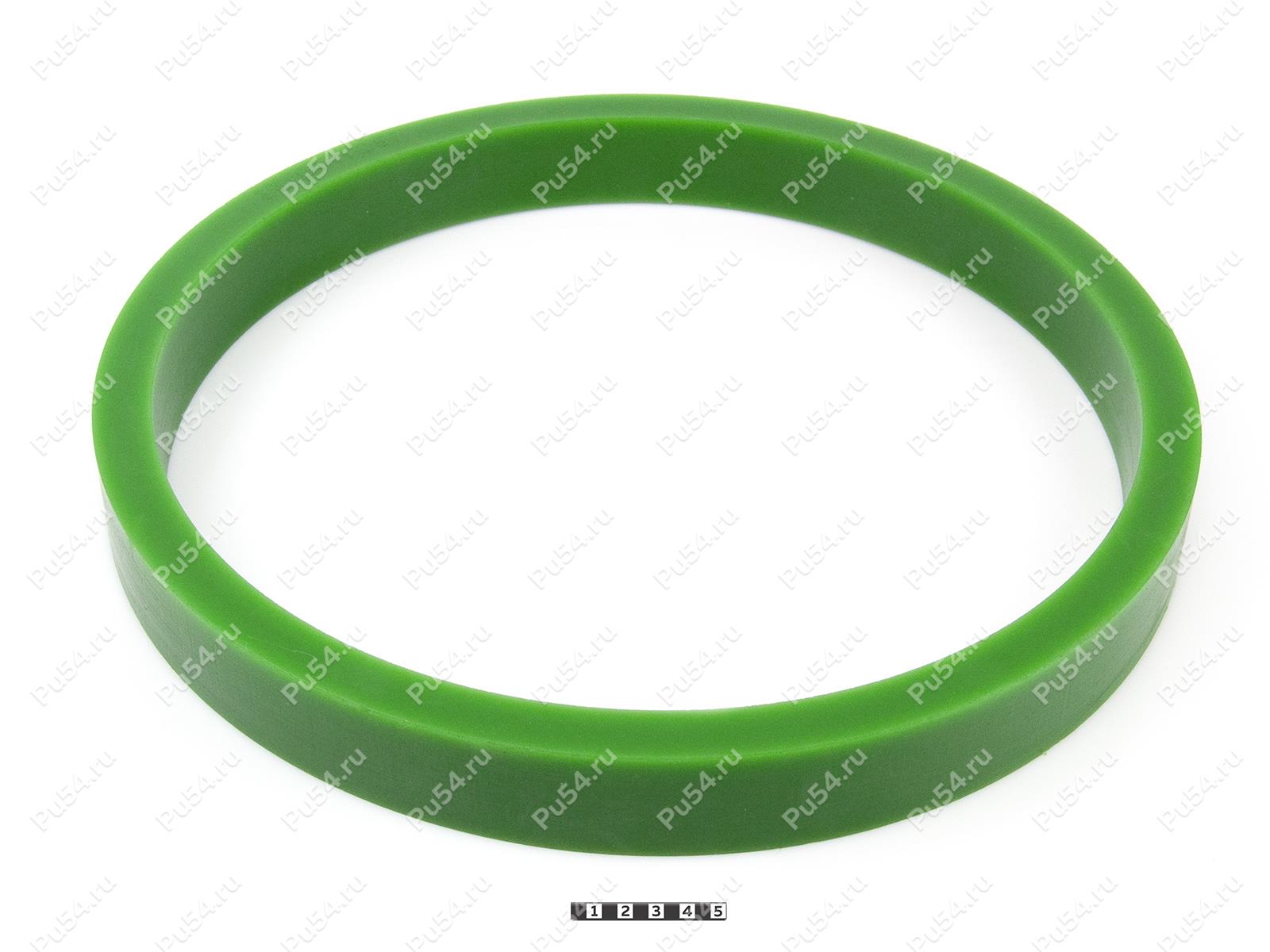 Bandage of roller D 390 х d 350 x H 40, Código de product 33-01-1257, Poliuretano, PU54/M80/зеленый, Imagen №1
