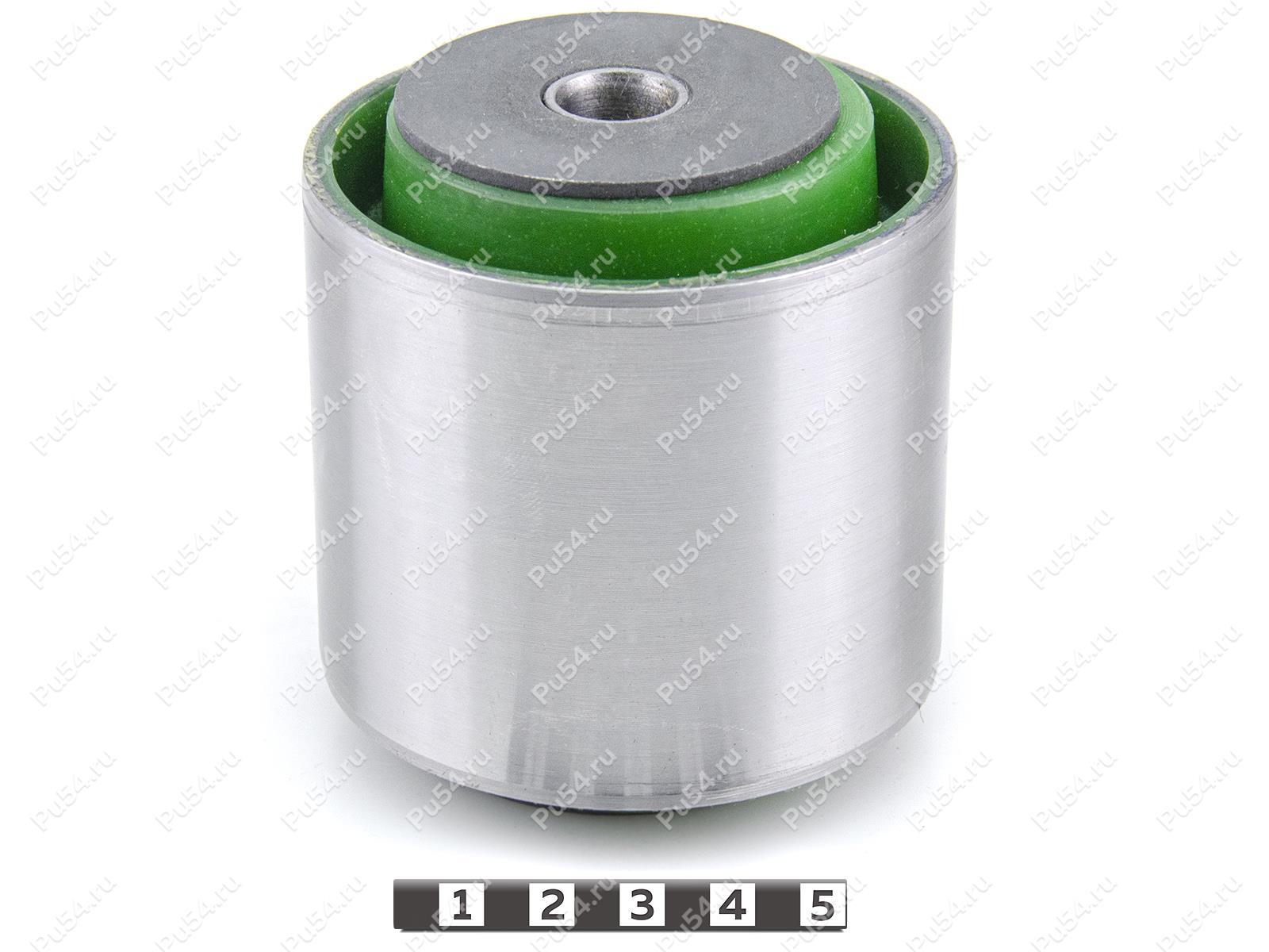 Buje en brazo inferior curva, suspensión delantera, Código de product 22-06-1791, Poliuretano, PU54/M80/зеленый, Imagen №1