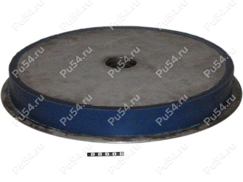 Roller D 500 x d 485 x H 55 (restoration), Código de product 333-01-723, Poliuretano, PU54/K87/púrpura, Imagen №1