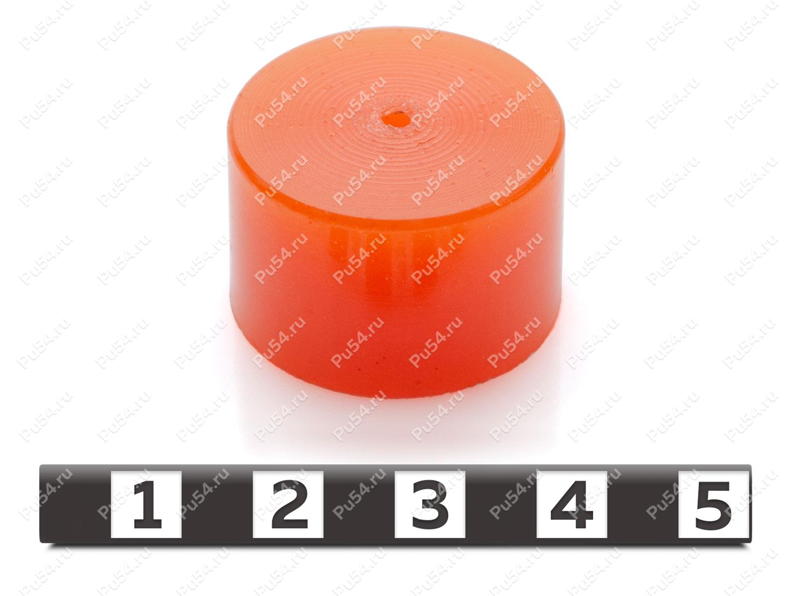 Сальник уплотнительный D 25 x d 2,2 x H 16, Código de product 33-01-1341, Poliuretano, PU54/M72/оранжевый, Imagen №1
