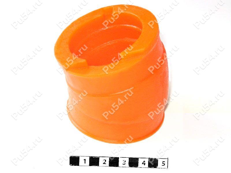 Exhaust manifold coupler TAYGA (TAIGA) (two carburetor engine)., Código de product 50-14-118, Poliuretano, PU54/M72/оранжевый, Imagen №1