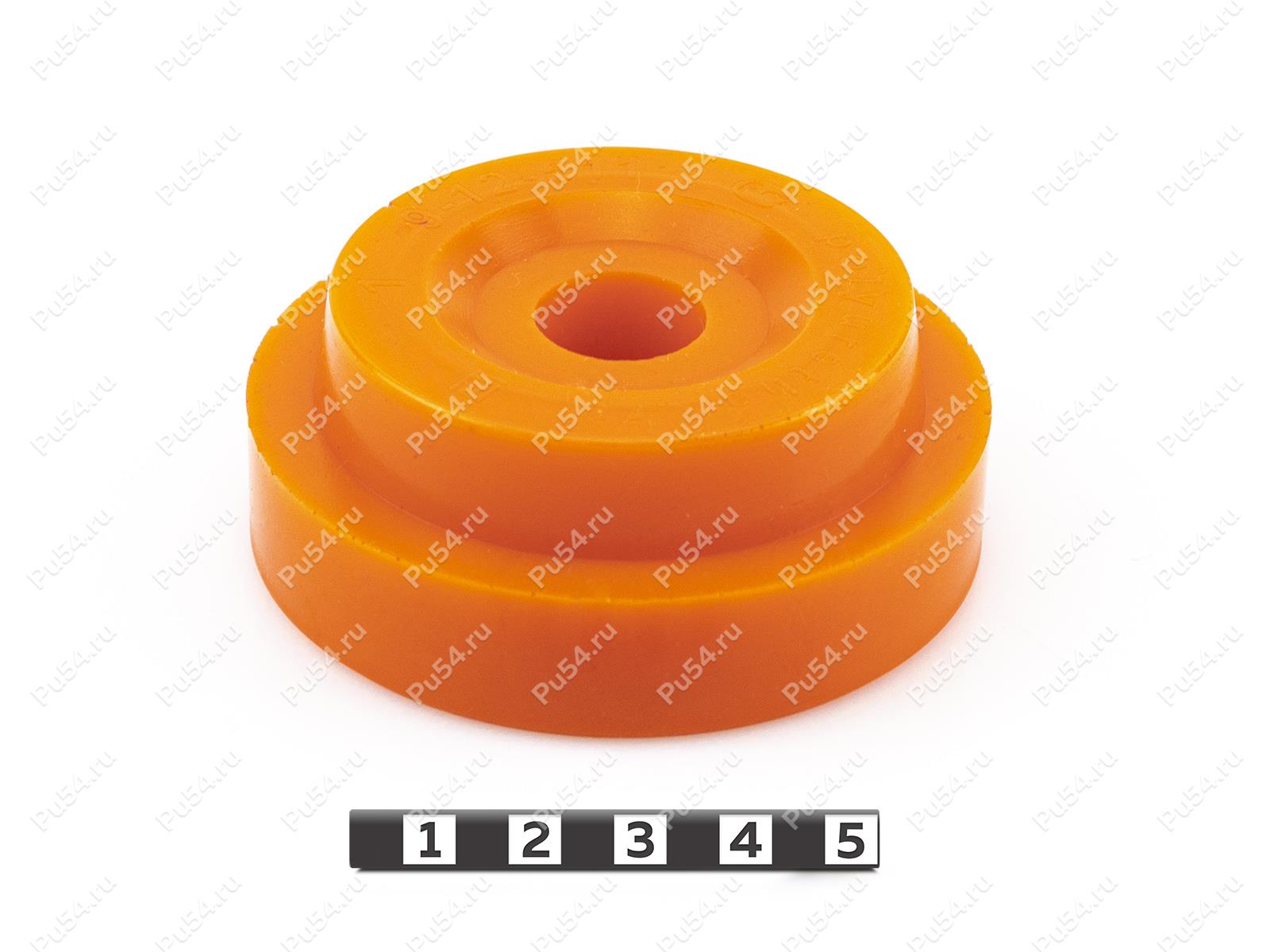 Soporte carrocería, Código de product 9-12-511, Poliuretano, PU54/M72/оранжевый, Imagen №1