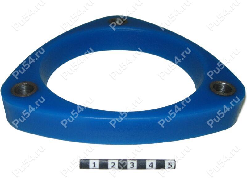 Front shock absorber strut spacer, 20 mm, Código de product 8-12-0212, Poliuretano, Полипропилен без втулок синий, Imagen №1