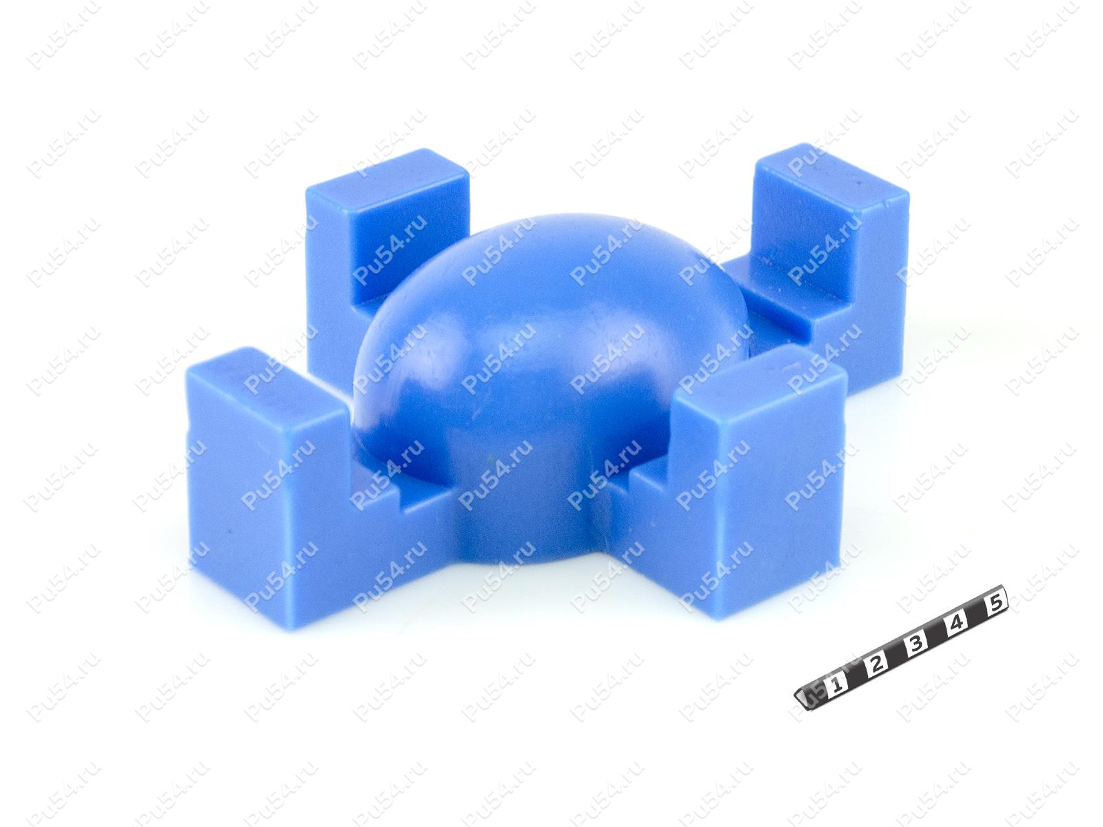 Полуформа верхняя, Código de product 33-01-1269, Poliuretano, PU54/M87/синий, Imagen №1