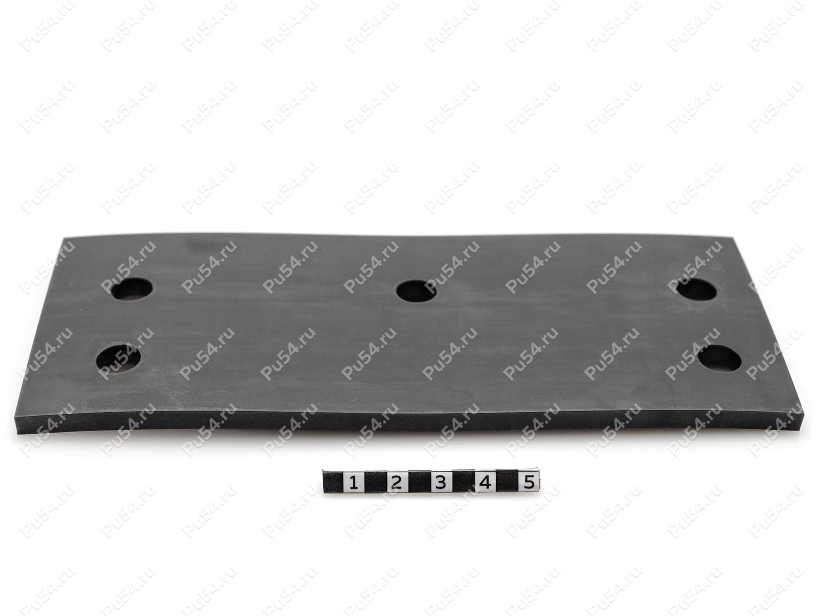 Пластина 5*80*190, Código de product 33-01-1395, Poliuretano, PU54/K90/черный, Imagen №1