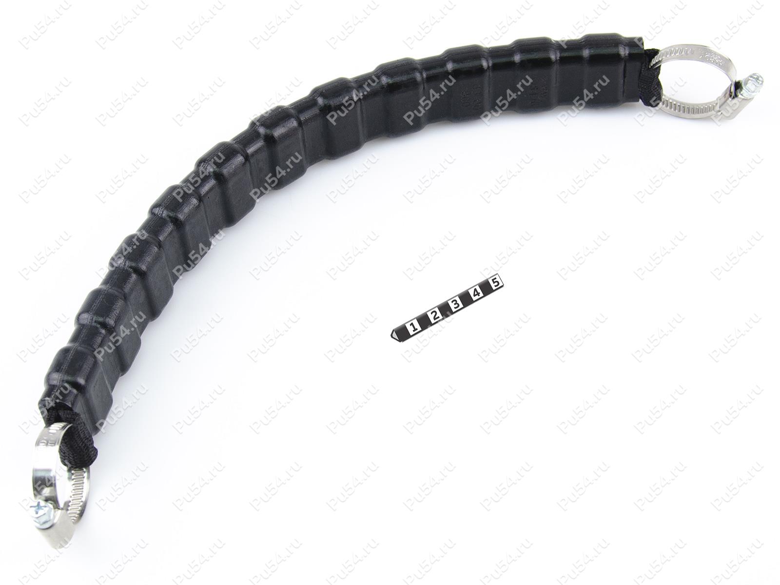 Empuñadura central para motos de nieve (cinta textil, con abrazaderas), Código de product 33-20-800, Poliuretano, negro, Imagen №1