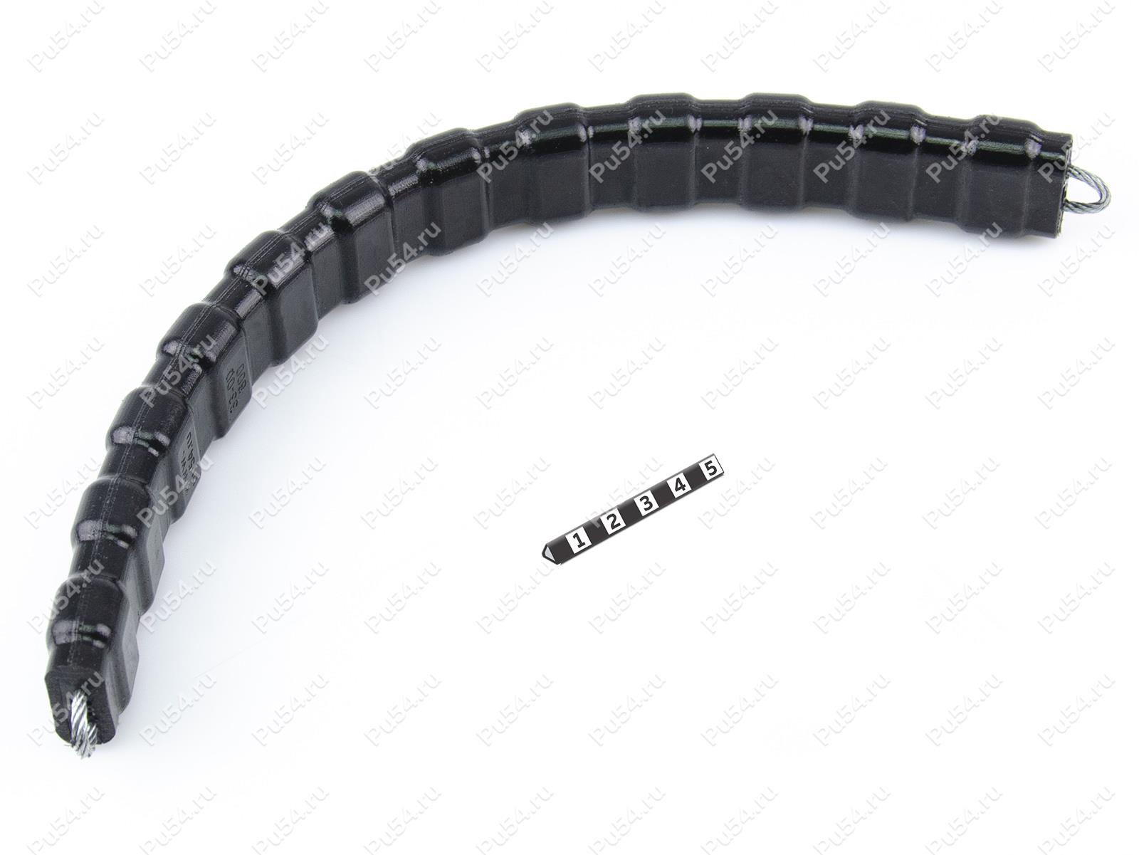 Empuñadura central para motos de nieve (núcleo de acero, sin abrazaderas), Código de product 33-00-8001, Poliuretano, PU54/M71/naranja, Imagen №1