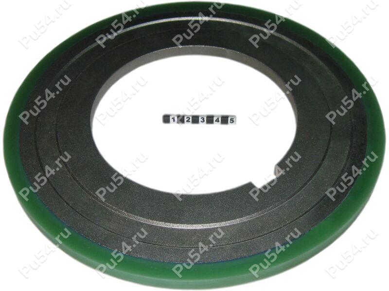 Bushing D 256 x d 235 x H 10 (restored), Código de product 333-01-781, Poliuretano, PU54/K80/verde oscuro, Imagen №1