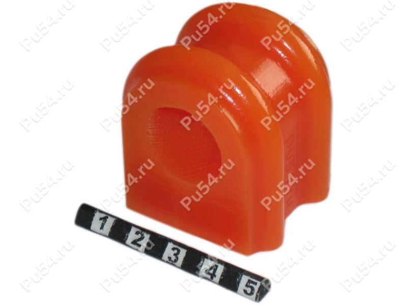 Stabilizer bushing, front suspension, ID=20.7 mm, Código de product 12-01-803, Poliuretano, PU54/M72/оранжевый, Imagen №1