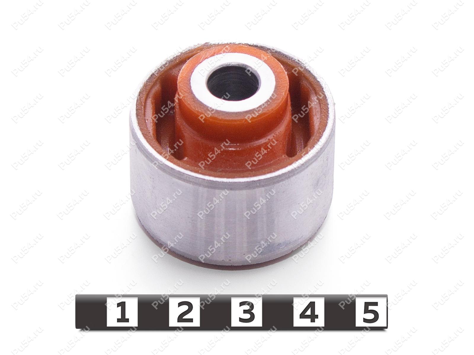 Сайлентблок муфты кардана, Código de product 1-06-820, Poliuretano, PU54/M72/оранжевый, Imagen №1
