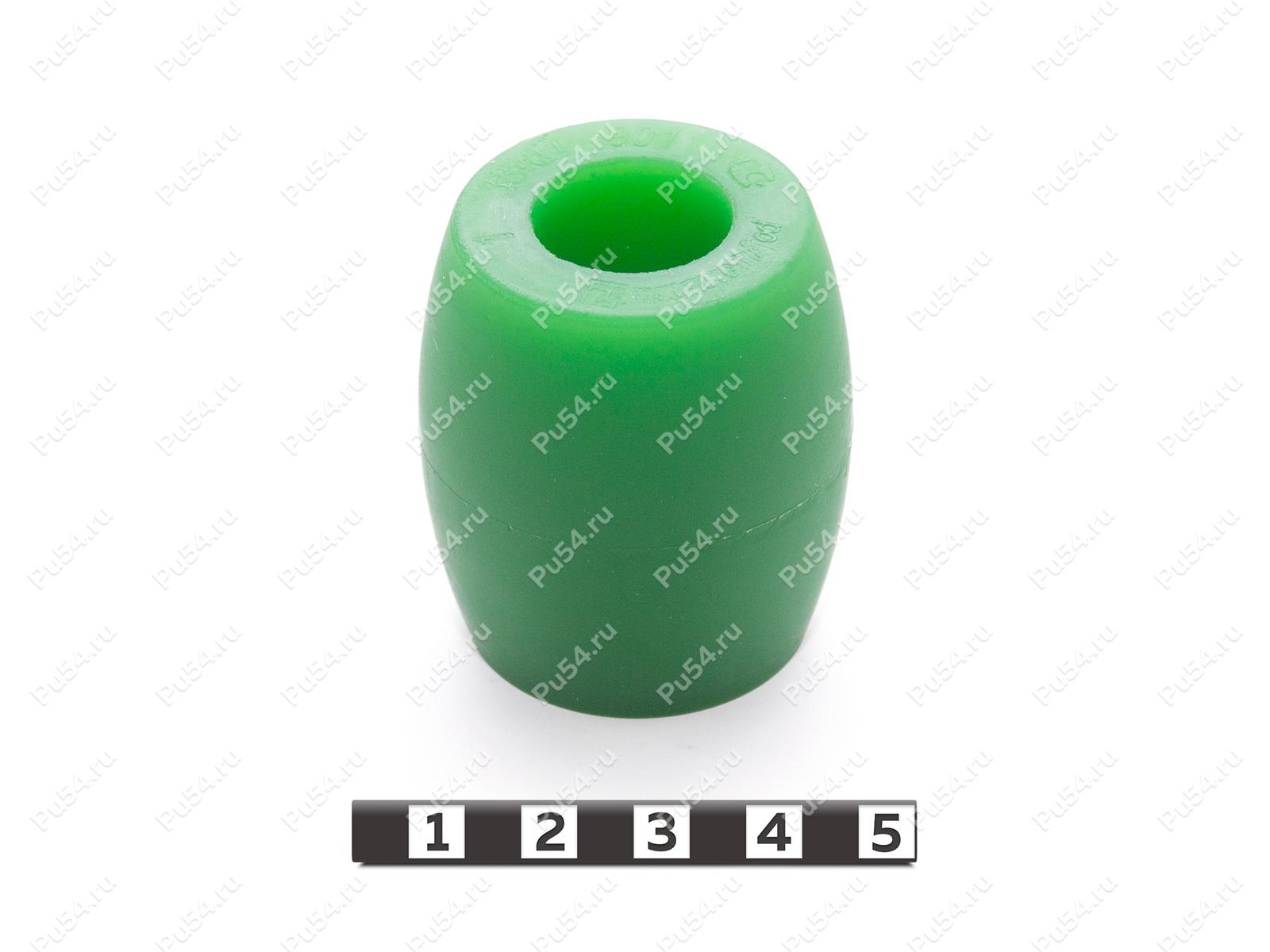 Вставка упругой муфты D1=18 D2=40 H1=45, Código de product 33-01-1901, Poliuretano, PU54/M80/зеленый, Imagen №1