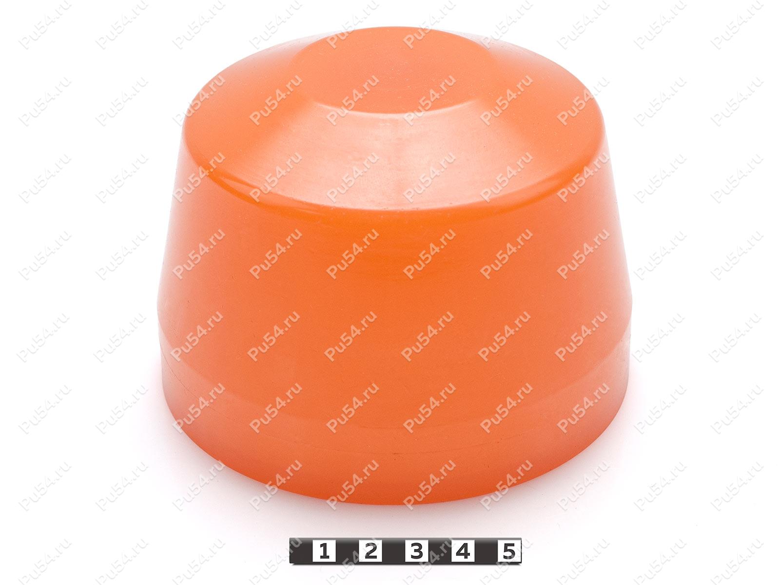 Крышка, Código de product 31-00-008, Poliuretano, PU54i/K72/темно-оранжевый, Imagen №1