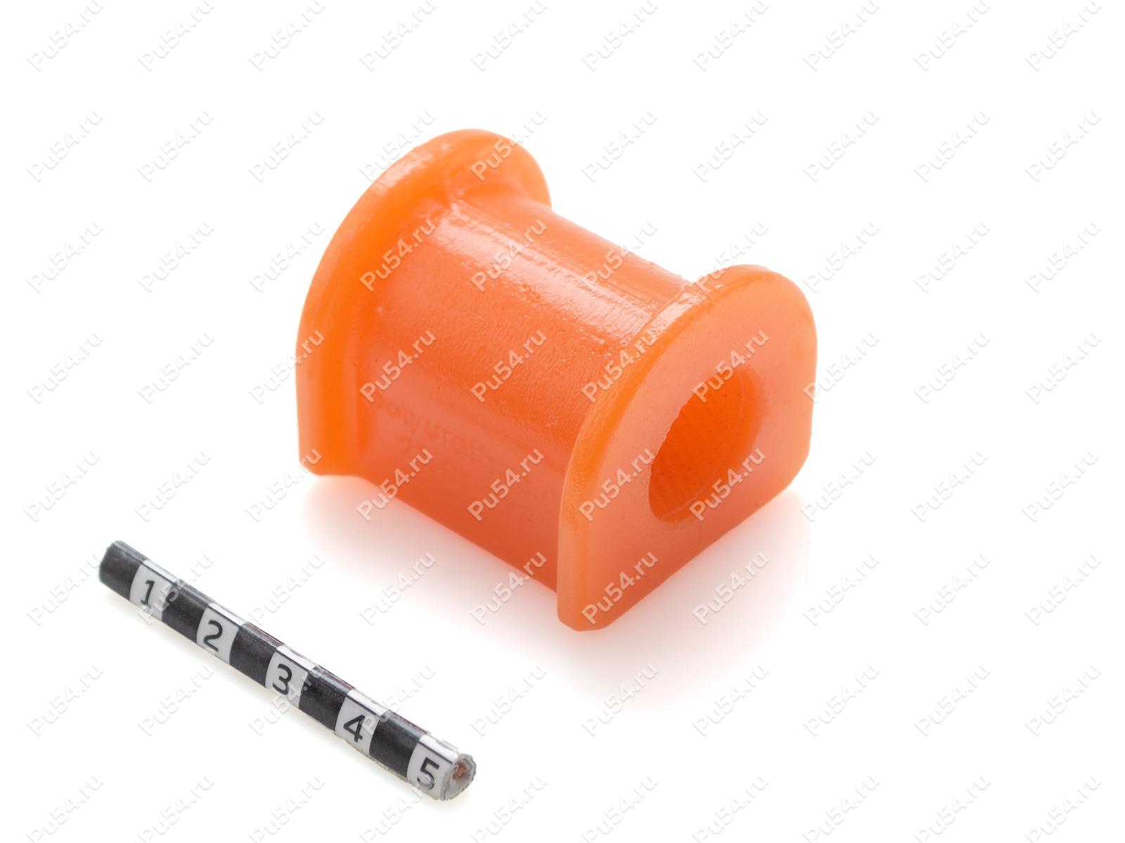 Втулка заднего стабилизатора, ID=18.5mm, Código de product 21-01-998, Poliuretano, PU54/M72/оранжевый, Imagen №1