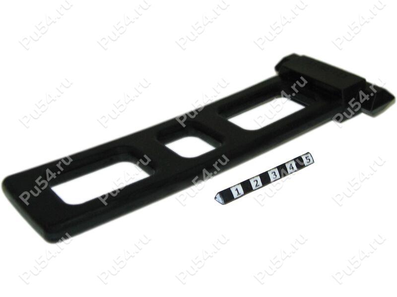 Wing fastener holder, Código de product 31-00-133, Poliuretano, PU54/M71/negro, Imagen №1