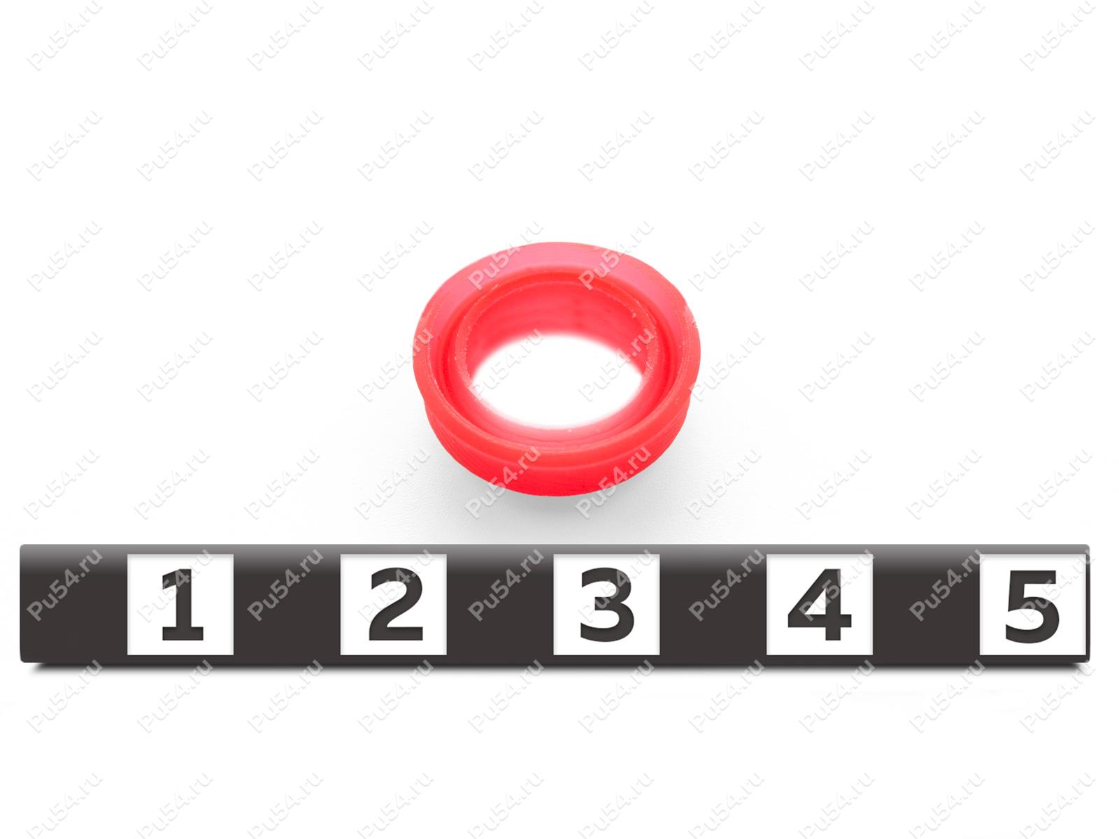 Манжета штока типа DS101 14.2*10*3, Código de product 33-78-269, Poliuretano, PU54/M87/синий, Imagen №1