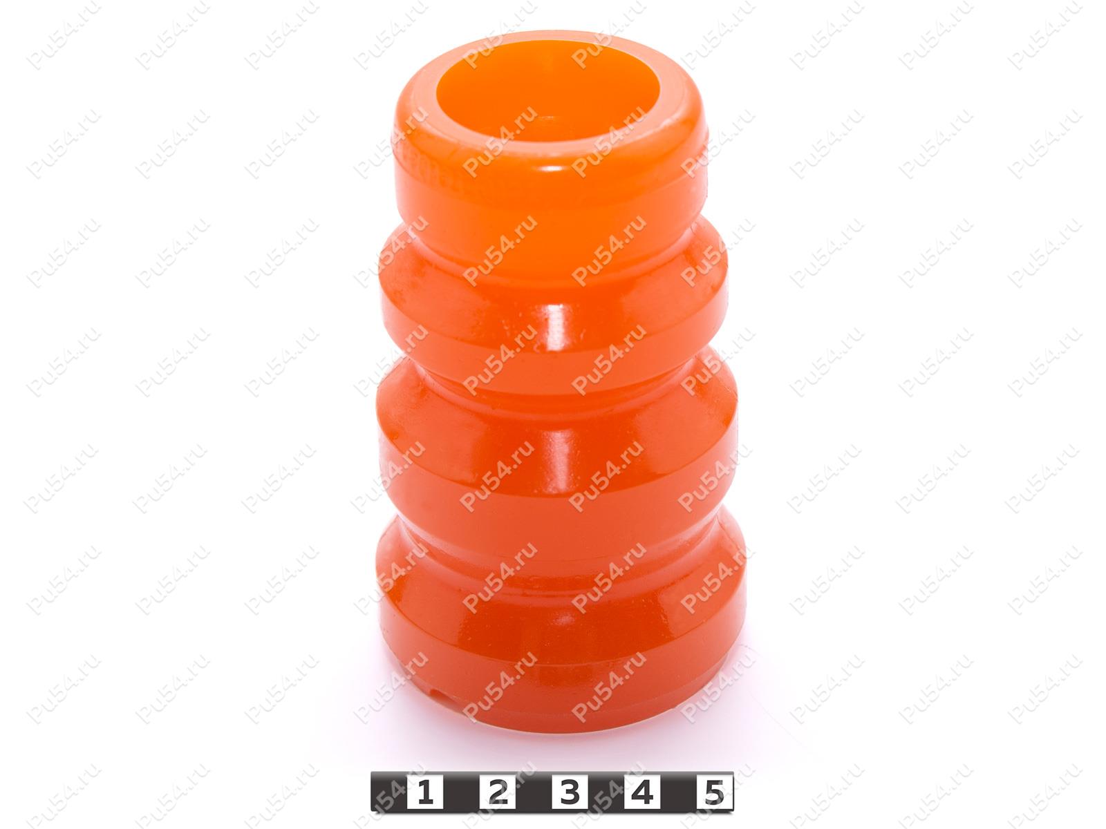 Отбойник переднего амортизатора, Código de product 1-07-057, Poliuretano, PU54/M72/оранжевый, Imagen №1