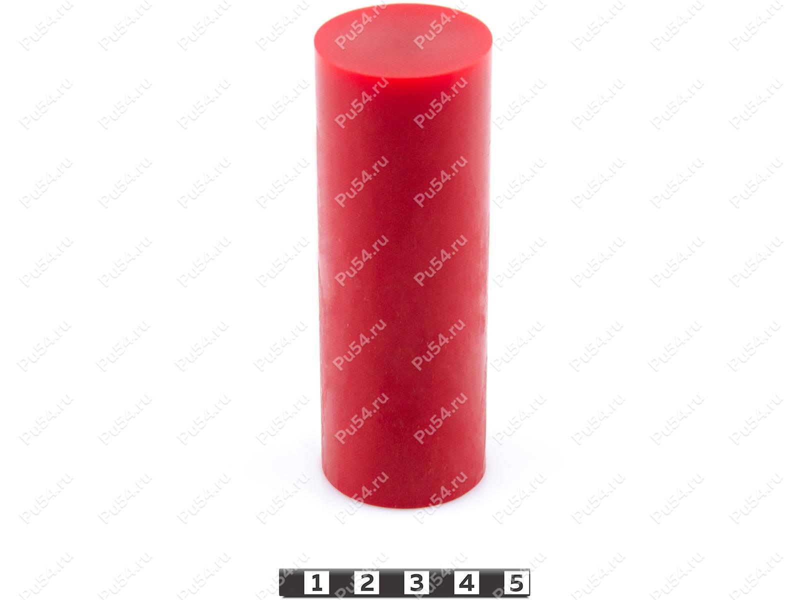 Polyurethane rod, Código de product 38-65-036-10, Poliuretano, PU54/K65/rojo, Imagen №1