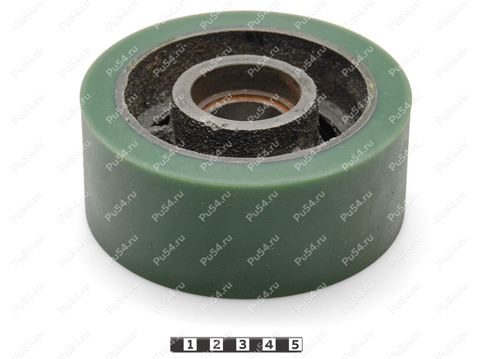 Колесо D 140 x d 105 x H 60 (восстановление), Código de product 333-01-987, Poliuretano, PU54/K80/темно-зеленый, Imagen №1