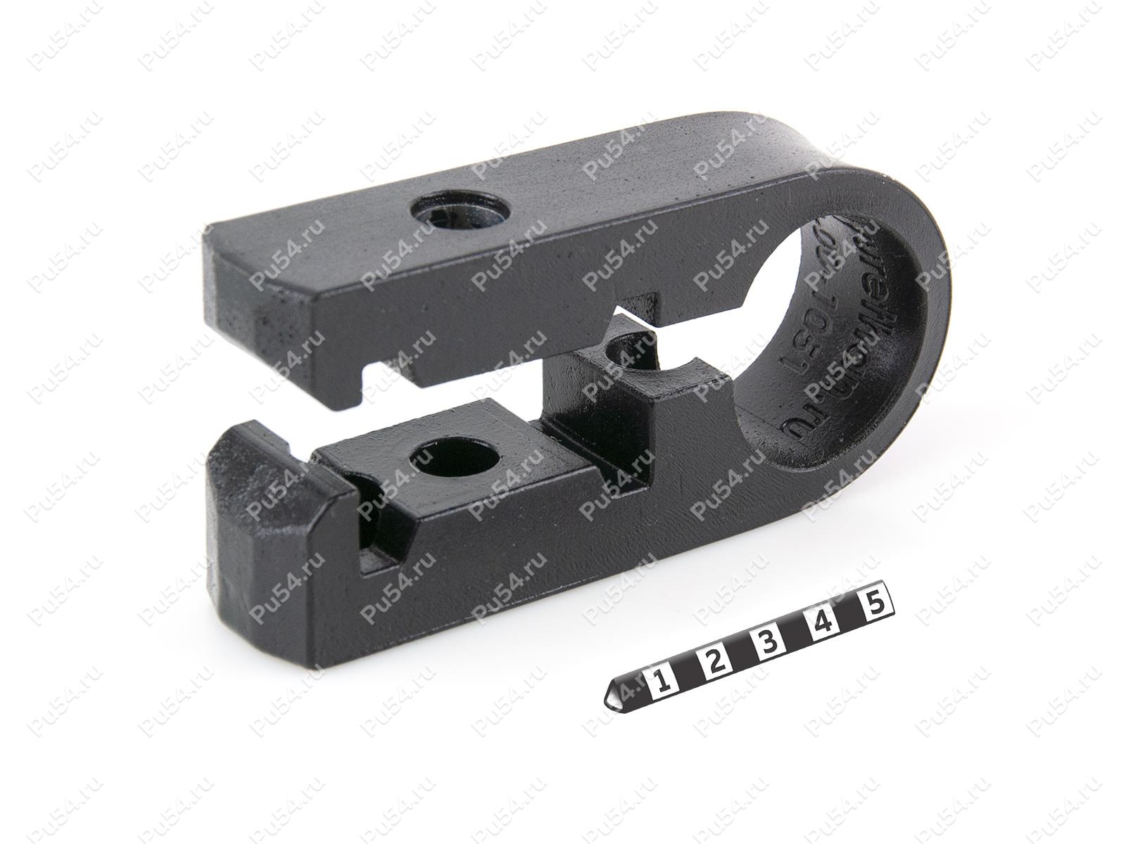 Hi-jack holder, Código de product 33-00-1051, Poliuretano, PU54/M80/черный, Imagen №1