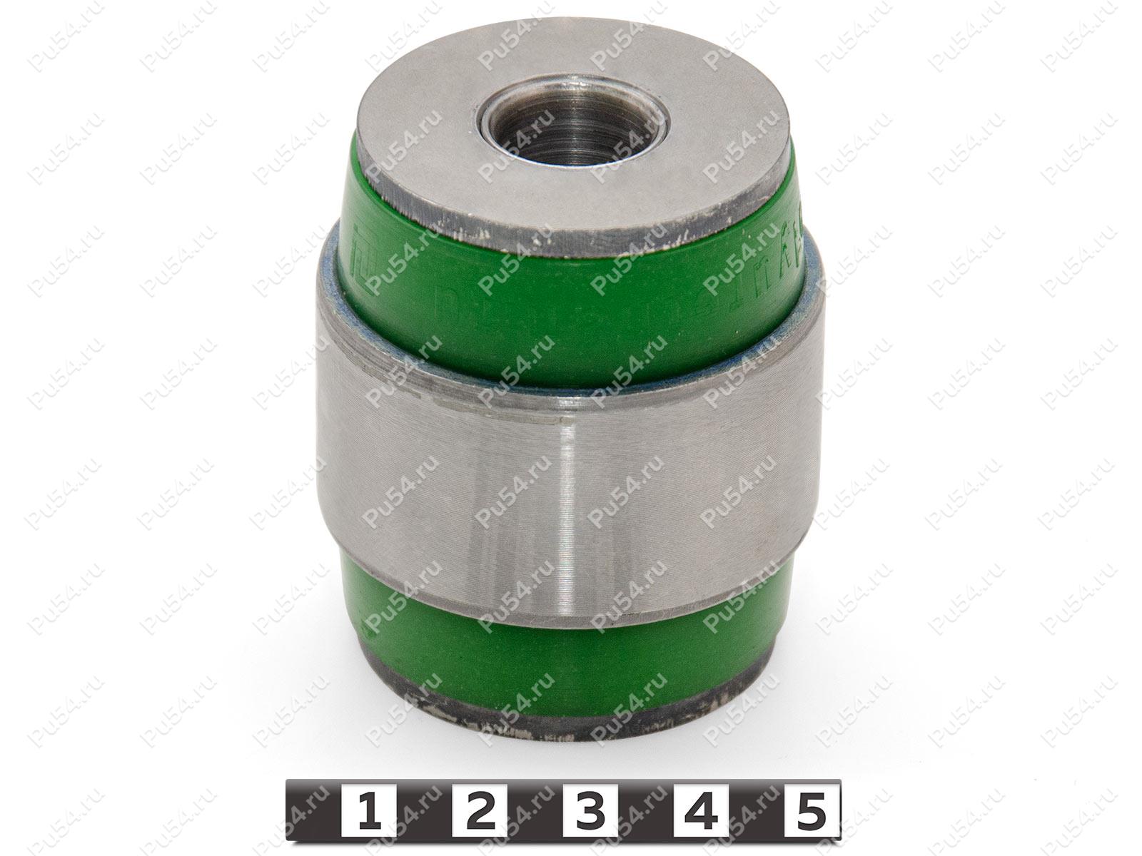 Low control arm silent block, rear suspension (hub), pressed-in, Código de product 21-06-3131, Poliuretano, Imagen №1