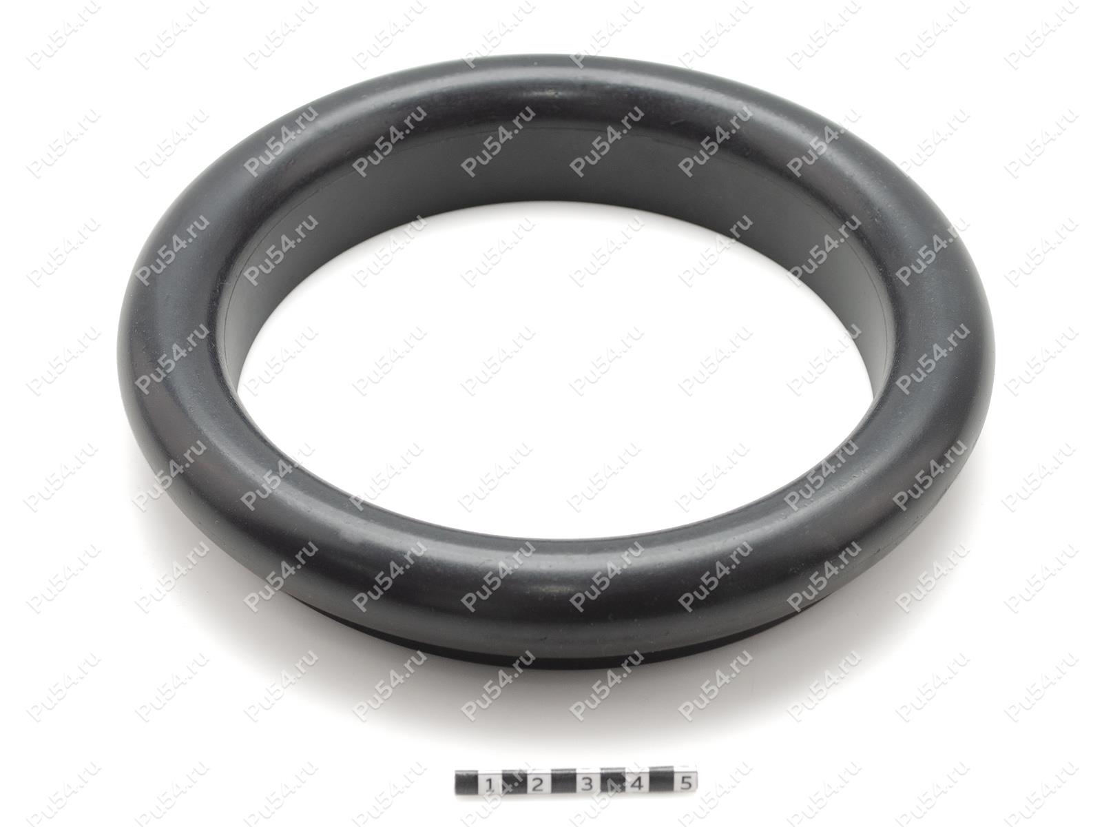 Кольцо уплотнительное запирающего клапана D 220 x d 154 x H 33, Código de product 33-01-1455, Poliuretano, PU54/K65/черный, Imagen №1